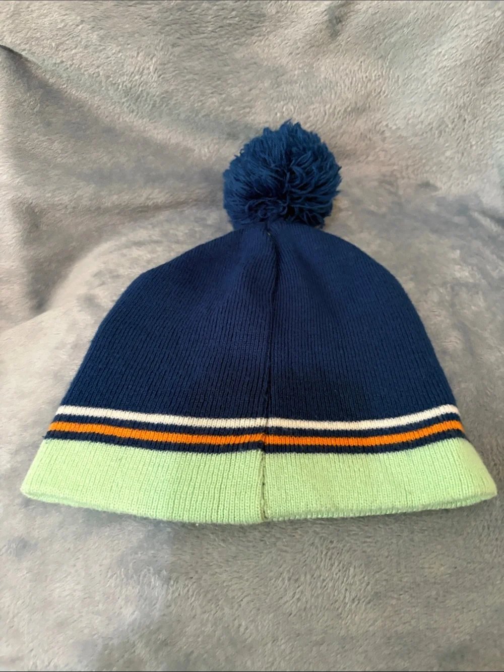 Star Wars Kids Navy Blue & Light Green 'Precious Cargo' Pom Beanie
